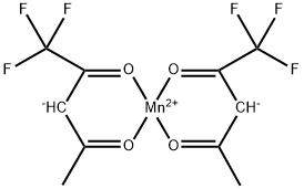 BIS(TRIFLUORO-2,4-PENTANEDIONATO)MANGANESE(II) Structure