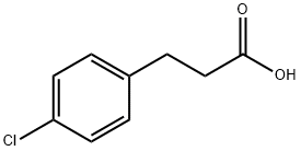 3-(4-Chlorophenyl)propanoic acid Structure