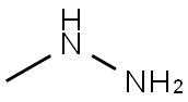 methyl hydrazine Structure