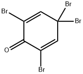2,4,4,6-TETRABROMO-2,5-CYCLOHEXADIENONE Structure