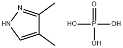 3,4-Dimethylpyrazole phosphate Structure