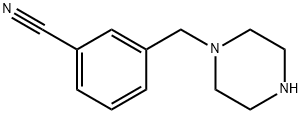 1-(3-CYANOBENZYL)PIPERAZINE Structure