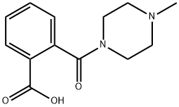 2-[(4-METHYLPIPERAZIN-1-YL)CARBONYL]BENZOIC ACID Structure
