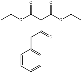 Diethyl(phenylacetyl)malonate Structure