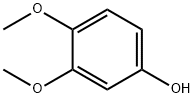 3,4-Dimethoxyphenol Structure