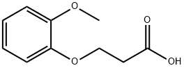 3-(2-Methoxy-phenoxy)-propionic acid Structure