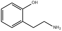 2-(2-aminoethyl)phenol  Structure