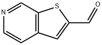 Thieno[2,3-c]pyridine-2-carboxaldehyde (9CI) Structure