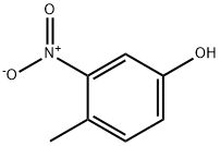 4-Methyl-3-nitrophenol Structure