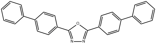 2,5-BIS(4-BIPHENYLYL)-1,3,4-OXADIAZOLE Structure