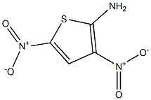 2-Amino-3,5-dinitrothiophene Structure