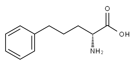 D-2-AMINO-5-PHENYL-PENTANOIC ACID Structure
