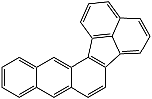 NAPHTHO[2,3-J]FLUORANTHENE Structure