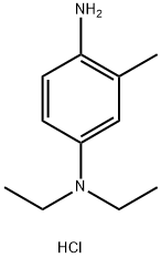 4-(N,N-Diethyl)-2-methyl-p-phenylenediamine monohydrochloride Structure