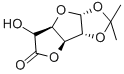 D-Glucurono-6,3-lactone acetonide Structure