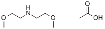 N,N-DI(2-METHOXY)ETHYLAMMONIUM ACETATE Structure