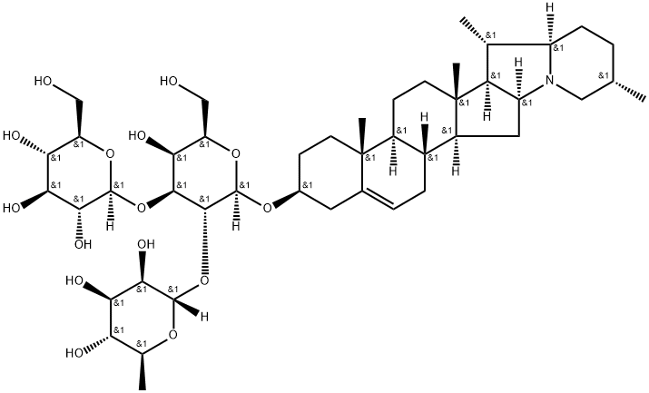 alpha-Solanine  Structure