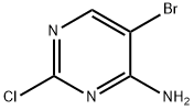 4-Amino-5-bromo-2-chloropyrimidine Structure