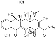 Oxytetracycline hydrochloride Structure