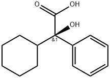 (R)-CYCLOHEXYLHYDROXYPHENYLACETIC ACID Structure
