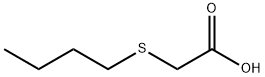 (butylthio)acetic acid Structure