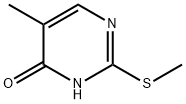 4(3H)-Pyrimidinone, 5-methyl-2-(methylthio)- Structure