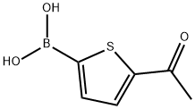 5-Acetyl-2-thiopheneboronic acid Structure