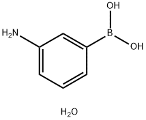 3-Aminophenylboronic acid monohydrate Structure