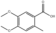 4,5-DIMETHOXY-2-METHYLBENZOIC ACID Structure