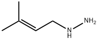 (3-METHYL-BUT-2-ENYL)-HYDRAZINE Structure