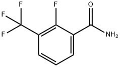 2-FLUORO-3-(TRIFLUOROMETHYL)BENZAMIDE Structure