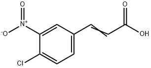 4-Chloro-3-nitrocinnamic acid Structure