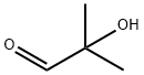2-hydroxy-2-methylpropionaldehyde Structure