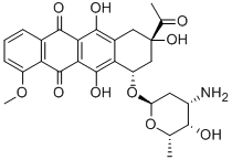 Daunorubicin Structure