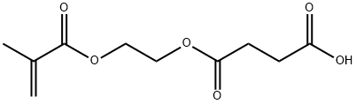 MONO-2-(METHACRYLOYLOXY)ETHYL SUCCINATE Structure