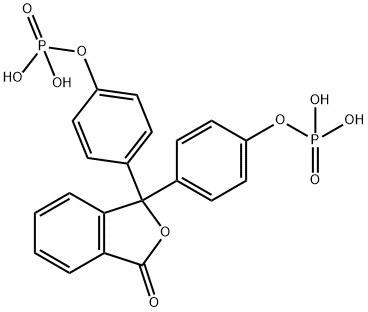 Phenolphthalein diphosphate Structure