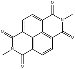N,N'-DIMETHYL-1,4,5,8-NAPHTHALENETETRACARBOXYLIC DIIMIDE Structure
