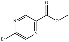 METHYL 5-BROMOPYRAZINE-2-CARBOXYLATE Structure