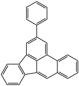 2-PHENYLBENZO[B]FLUORANTHENE Structure