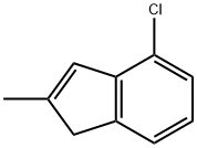 4-CHLORO-2-METHYL-1H-INDENE Structure
