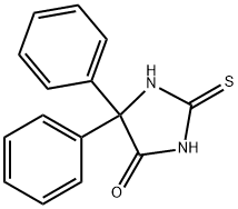 5,5-DIPHENYL-2-THIOHYDANTOIN Structure