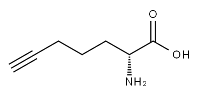 (R)-2-AMINOHEPT-6-YNOIC ACID Structure