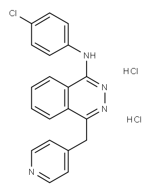 Vatalanib Dihydrochloride Structure