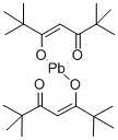 BIS(2,2,6,6-TETRAMETHYL-3,5-HEPTANEDIONATO)LEAD(II) Structure