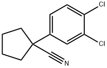1-(3,4-DICHLOROPHENYL)CYCLOPENTANECARBONITRILE Structure