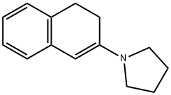 1-(3,4-DIHYDRO-2-NAPHTHYL)PYRROLIDINE Structure