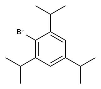 1-BROMO-2,4,6-TRIISOPROPYLBENZENE Structure