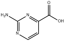 2-AMINO-PYRIMIDINE-4-CARBOXYLIC ACID Structure