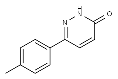 6-(P-TOLYL)-3(2H) PYRIDAZINONE Structure