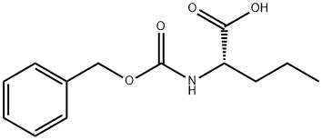 N-CARBOBENZOXY-DL-NORVALINE Structure